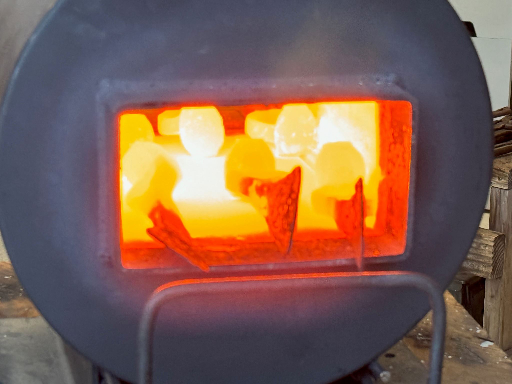 forge, fire, metal, melting, blacksmithing