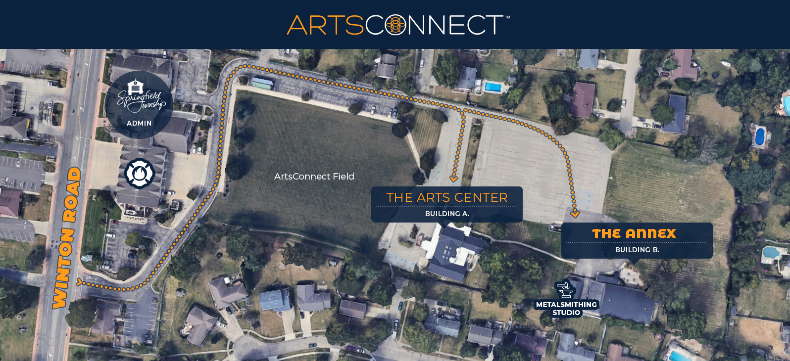 ArtsConnect Map 2026